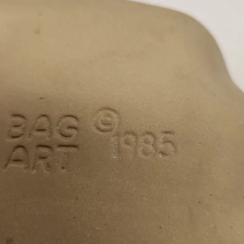 Brown Bag Cookie Art 1985 Horse Vintage